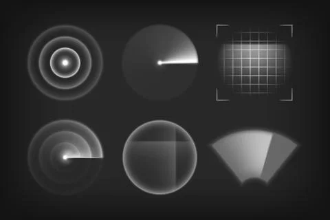 Scanner icons Stock Illustration