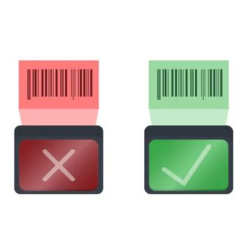 Scanner Illustrazione stock