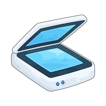 Scanner Stock Illustration
