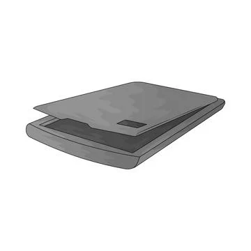 Scanner illustration Stock Illustration