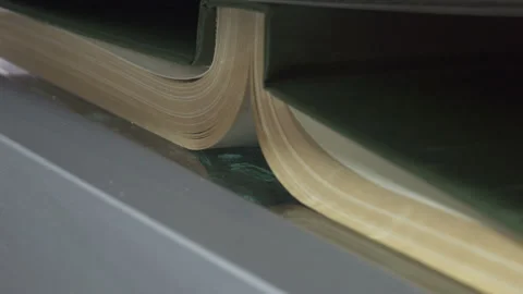 Scanner, Photocopier light copy the document Stock Footage 102594080