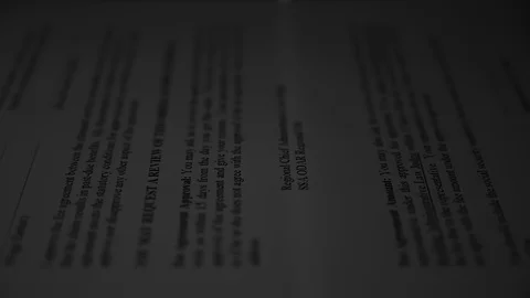 Scanner slow motion fee agreement amount office of disability Vídeo Stock 122012695