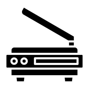 Scanner Vector Icon Design Illustration Stock Illustration