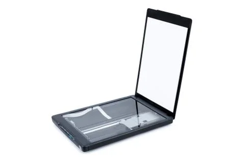 Scanner on white background Stock Photos