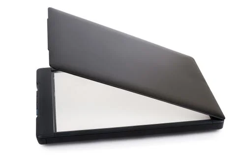Scanner on white background Stock Photos