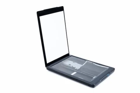 Scanner on white background Stock Photos