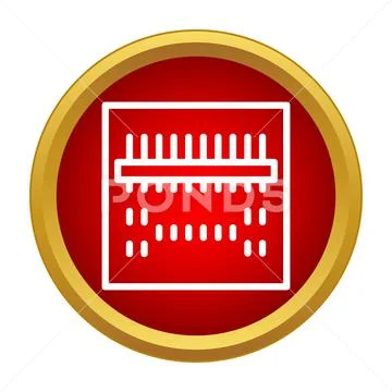 Scanning barcode data for product identification icon イラスト素材