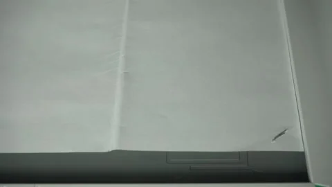 Scanning a document on a small office printer/scanner Stock Footage 202039118