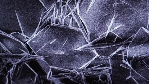 Scanning Electron Microscope (Sem) Image In A Chemical Lab. Stock Footage 111334060