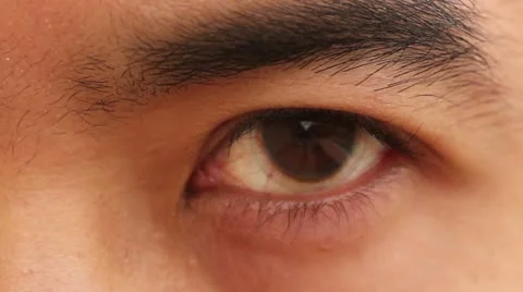 Scanning Eye Close Up Stock Footage 10828154