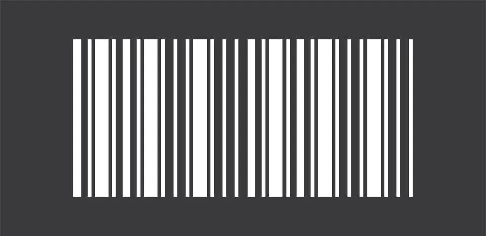 Scanning icon ,Barcode black icon Stock Illustration