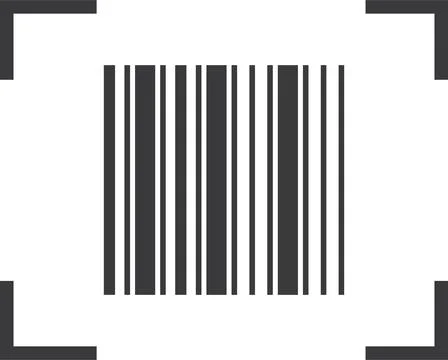 Scanning icon ,Barcode Icon Stock Illustration