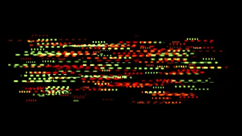 Scanning, interference, black screen Stock Footage 171972972