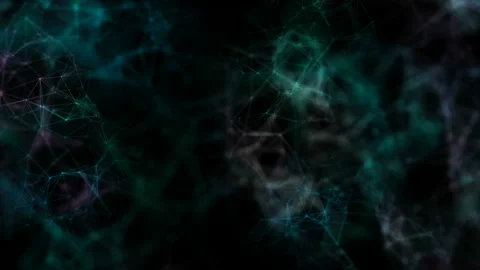 Scanning the neural structure.Neurone synapse network. Flight through brain. 3D Stock Footage 108124559