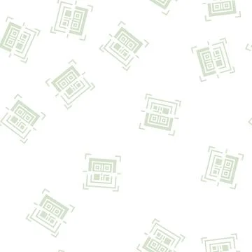 Scanning qr code color icon vector isolated illustration Stock Illustration