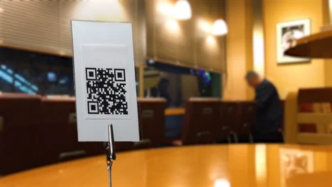 Scanning QR CODE. Stock Footage 104964066