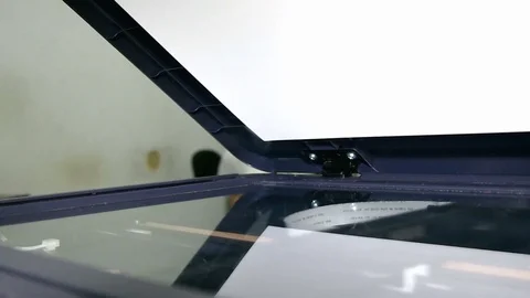 Scanning range in angle copier Video stock 71926489