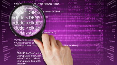 Scanning for viruses and trojans Stock Footage 308261