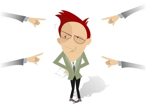 Scapegoat Stock Illustration