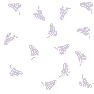 Scapula bone glyph seamless pattern 스톡 일러스트