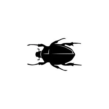 Scarab beetle icon. Elements of world of insects icon for concept and web apps Illustrazione stock