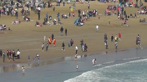 Scarborough beach Stock Footage 11238833