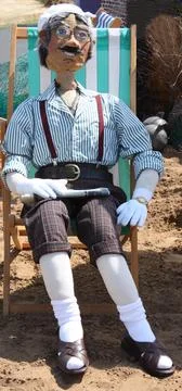 Scarecrow Figure. Stock Photos