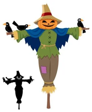 Scarecrow Stock Illustration