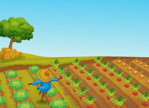 Scarecrow Illustrazione stock