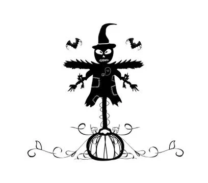 Scarecrow Stock Illustration