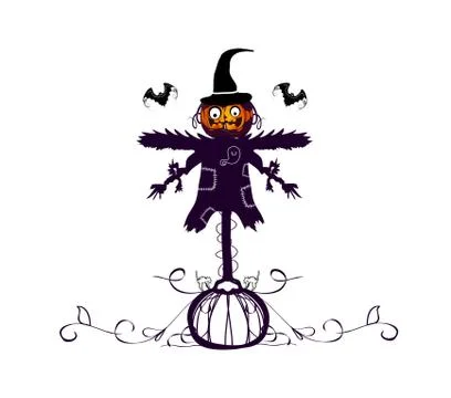 Scarecrow Stock Illustration