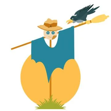 Scarecrow Stock Illustration
