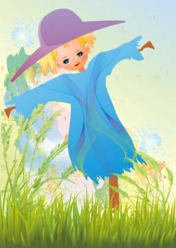 Scarecrow Stock Illustration