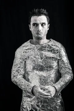 Scared alien Stock Photos