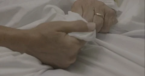 Scared Hands Hospital Stock Footage 118017176