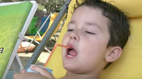 Scared Little boy Stock Footage 11755535