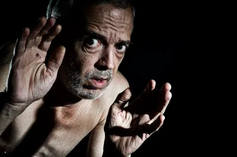 Scared. Stock Photos