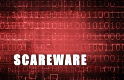 Scareware Stock Illustration
