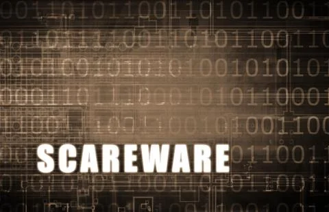 Scareware Stock Illustration