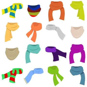 Scarf Stock Illustration