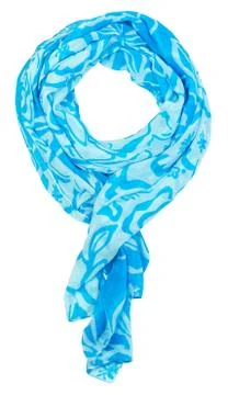 Scarf isolated on white background Stock Photos