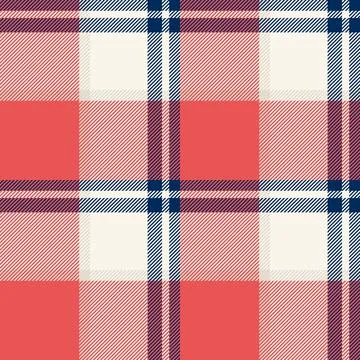 Scarf seamless texture pattern, robe check fabric textile. Stripped backgro.. Stock Illustration
