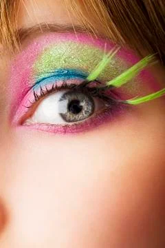 Scaring eyes Stock Photos