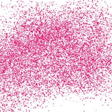Scarlet explosion of confetti isolated on white. 스톡 일러스트