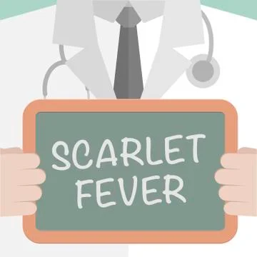 Scarlet Fever Stock Illustration