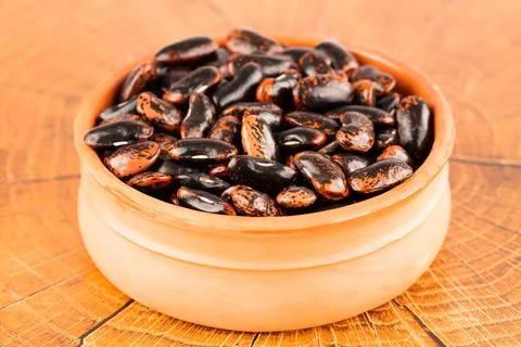 Scarlet runner beans Stock Photos