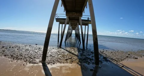 Scarness Pier Arch Stock Footage 246291173