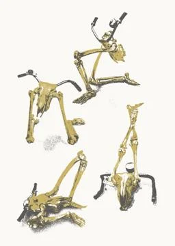 Scarry creatures Stock Illustration