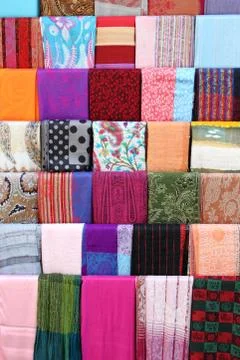 Scarves 스톡 사진
