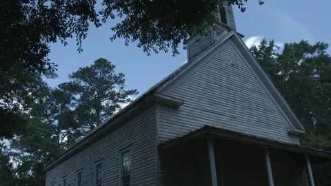 Scary Church Stock-Footage 124657589
